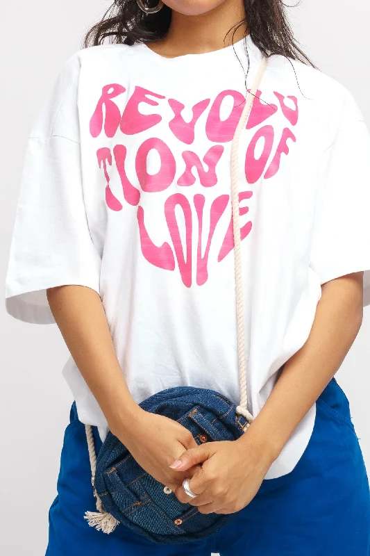 Love Revolution Oversized Tee