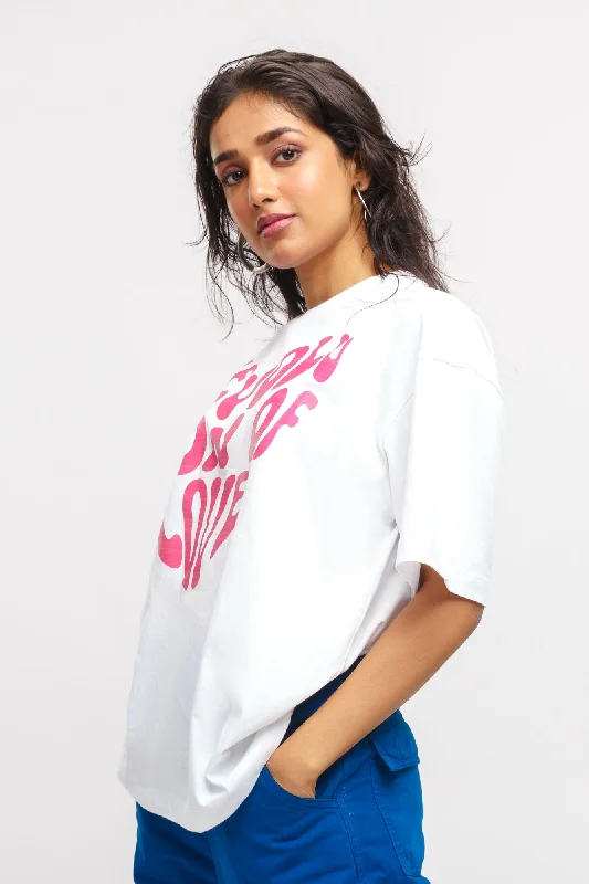 Love Revolution Oversized Tee