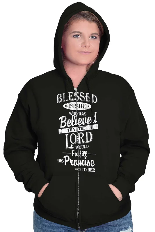 Blessed is Zip Hoodie