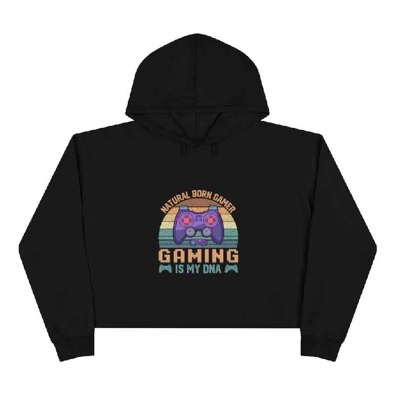 Gaming is my DNA Crop Hoodie