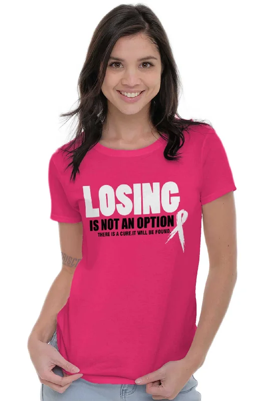 Breast Cancer Awareness Ladies T Shirt