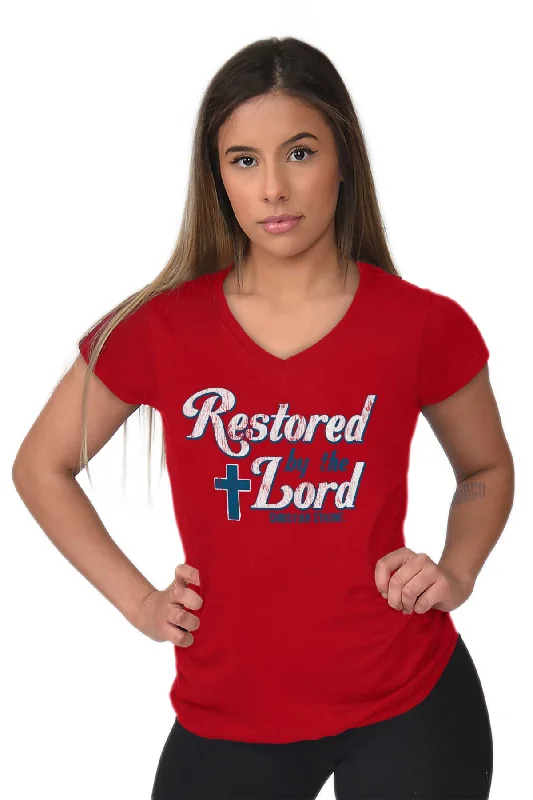 Restored by Lord Junior Fit V-Neck T-Shirt