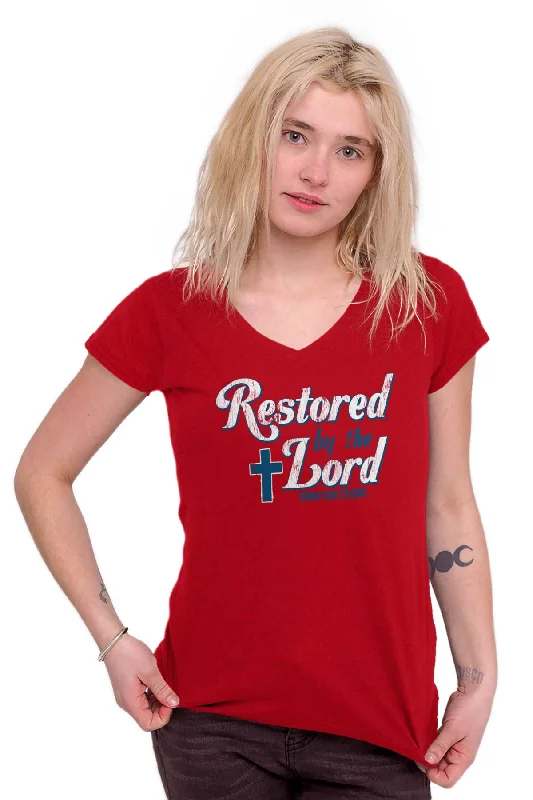 Restored by Lord Junior Fit V-Neck T-Shirt