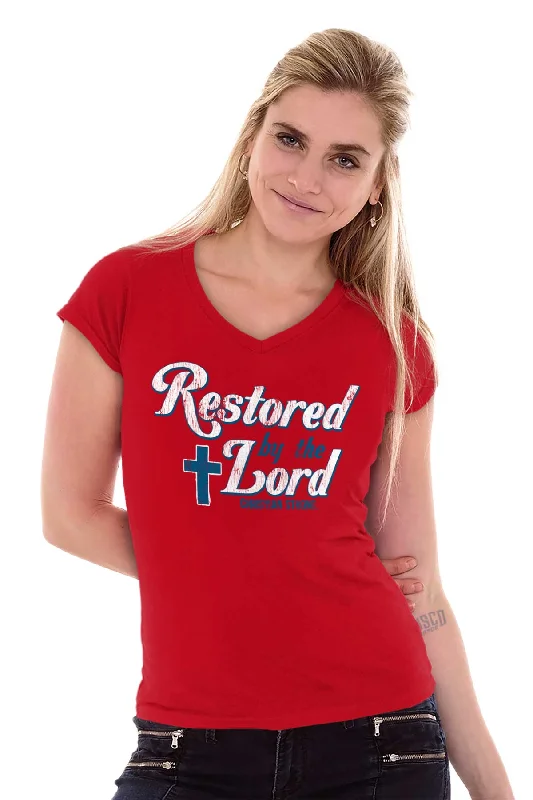 Restored by Lord Junior Fit V-Neck T-Shirt