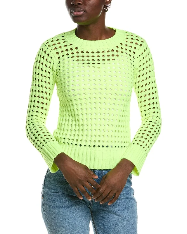 WISPR Pointelle Silk-Blend Sweater