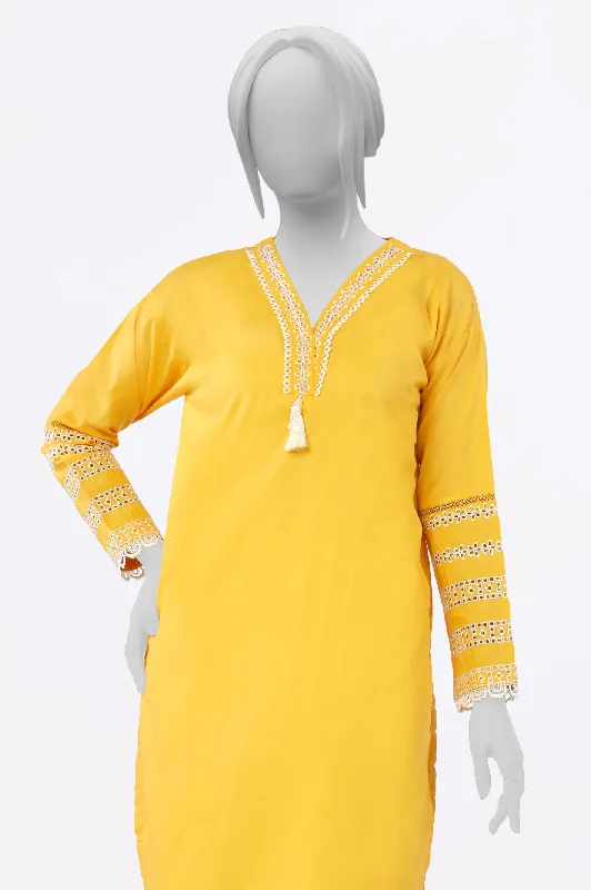 Yellow Stylised Kurti