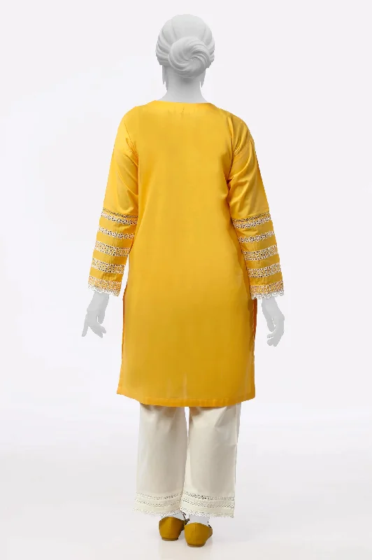 Yellow Stylised Kurti