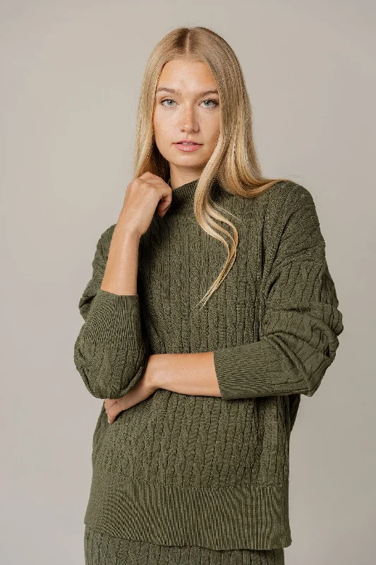 Apparalel Solana Sweater Basil