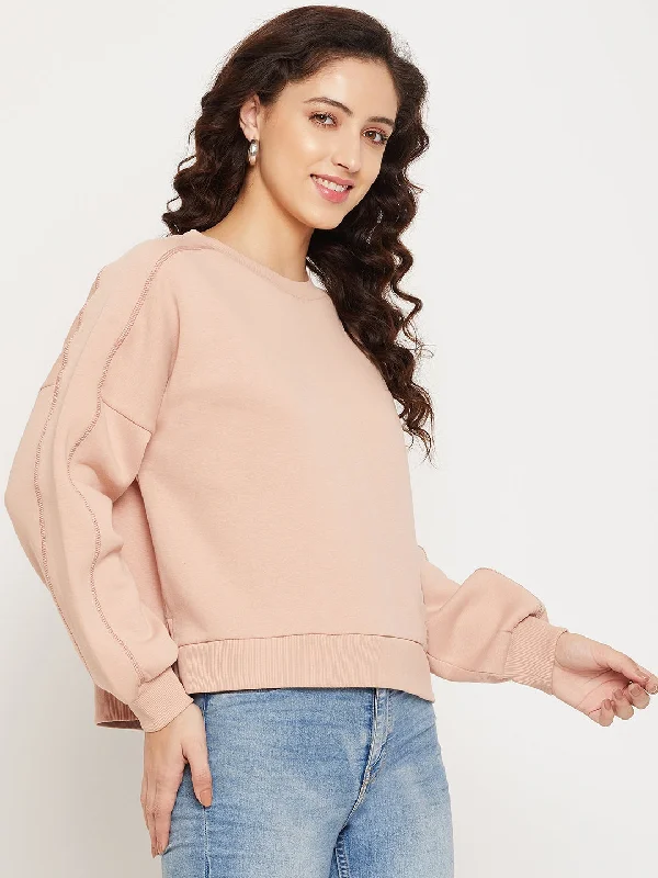 Camla Barcelona Women's Peach Sweatshirt