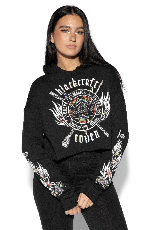 Coven Pride - Women's Cropped Hoodie