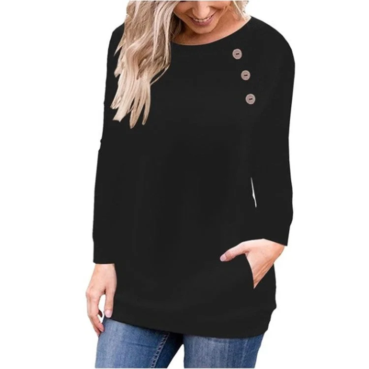 FZ Women's decoration pullover Tee