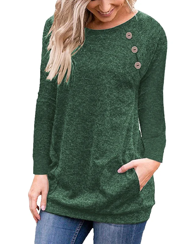 FZ Women's decoration pullover Tee