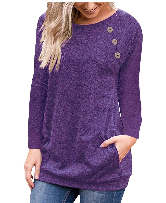 FZ Women's decoration pullover Tee