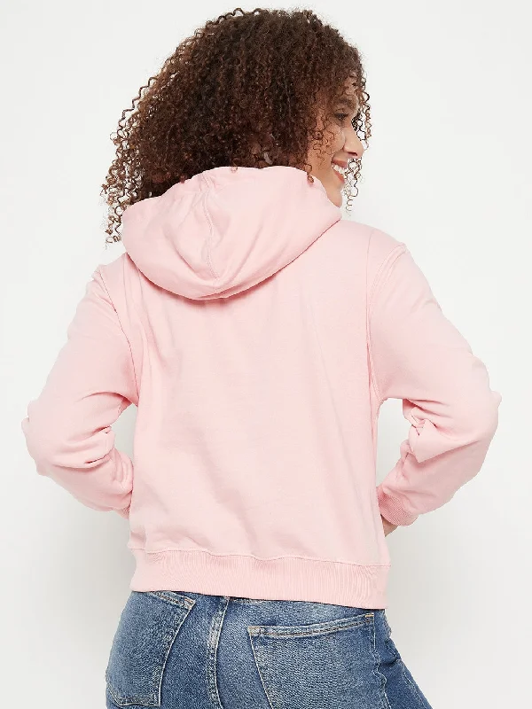 Madame Disney Printed Pink Sweat-Shirt