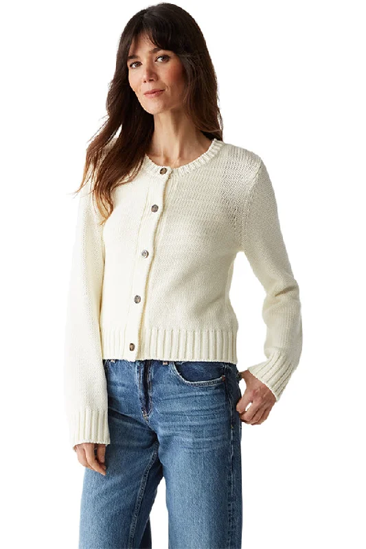 Michael Stars Willa Cardigan in Chalk