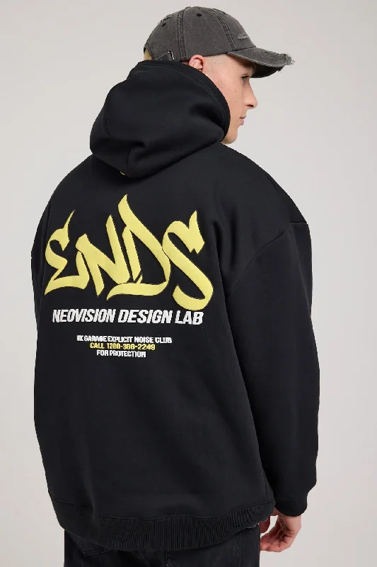 Neovision Ends Street Hoodie Black