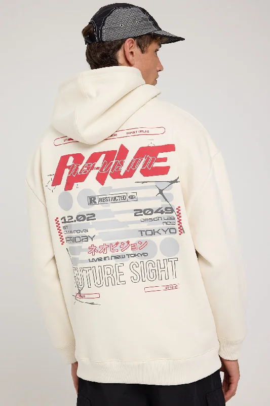 Neovision Live Street Hoodie White