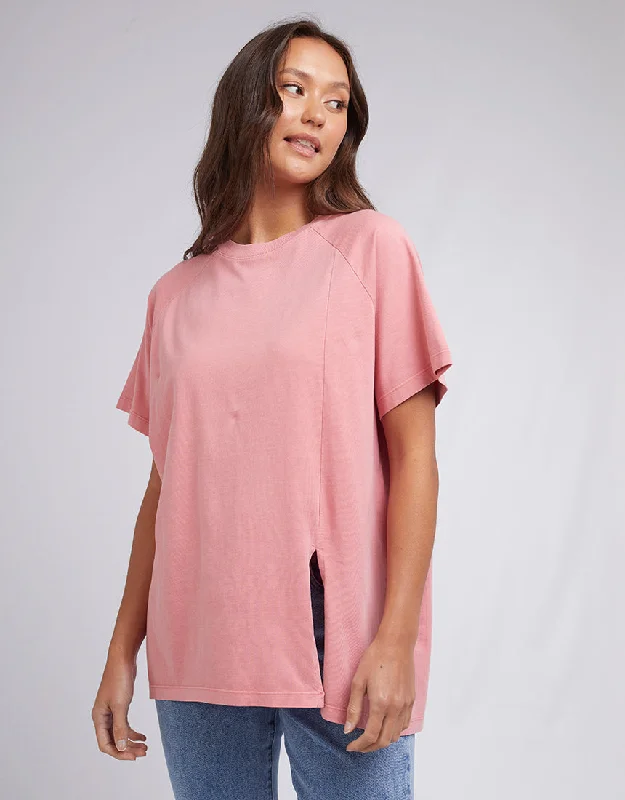 Silent Theory Routine Tee Rose