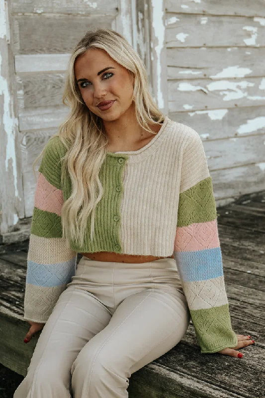 Sunset Colorblock Sweater