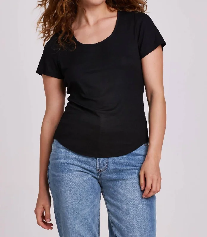 Aimee Tee In Black