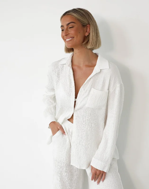 Ainsley Shirt (White)