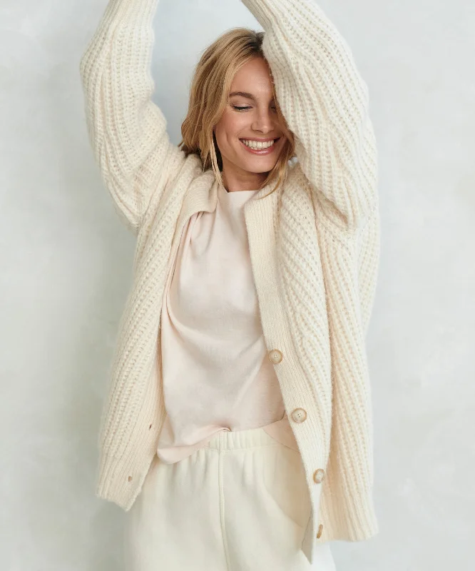 Alpaca Cocoon Cardigan