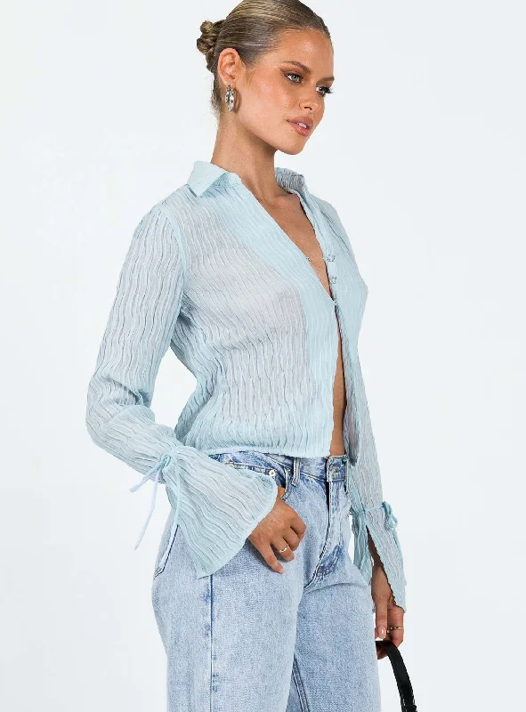 Aluna Shirt Blue