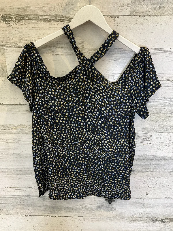 Black Top Short Sleeve Loft, Size S