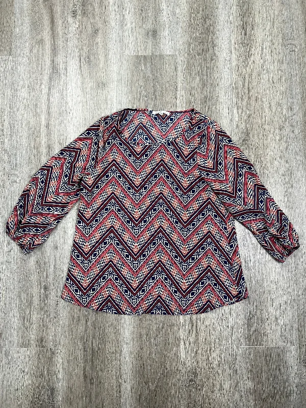 Blouse Long Sleeve By Moa Moa  Size: Xs