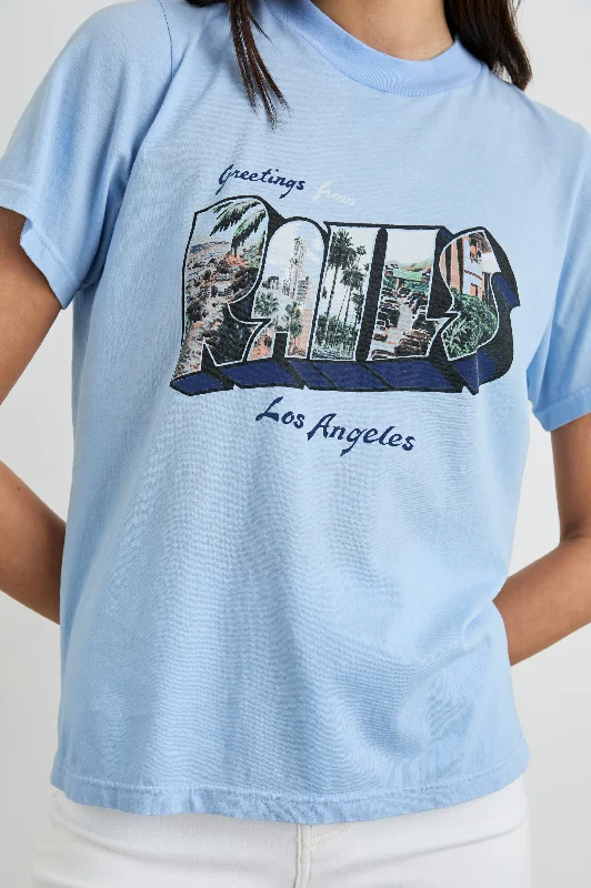 BOYFRIEND T-SHIRT - RAILS LOS ANGELES BLUE