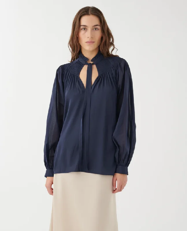 Dea Kudibal Malinka Optical Navy Blouse