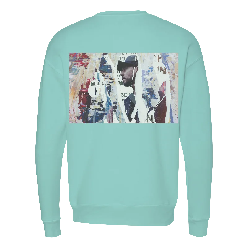 Disrupted Pullover Crewneck