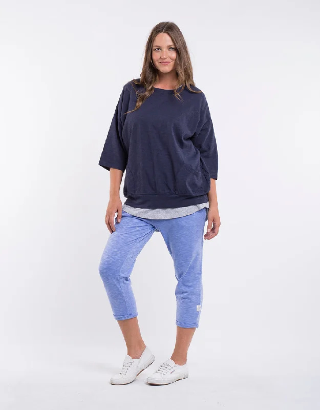 Elm Fundamental Mazie Sweat Navy