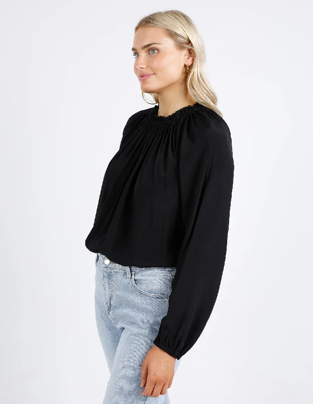 Foxwood Helena Top Black