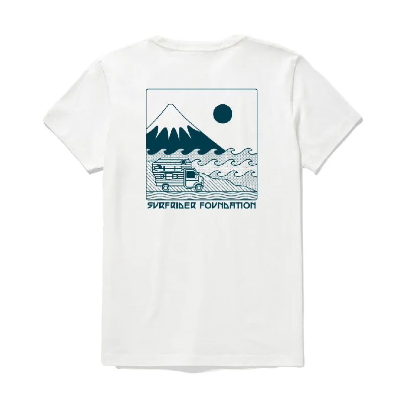 Fuji Pocket Tee - White