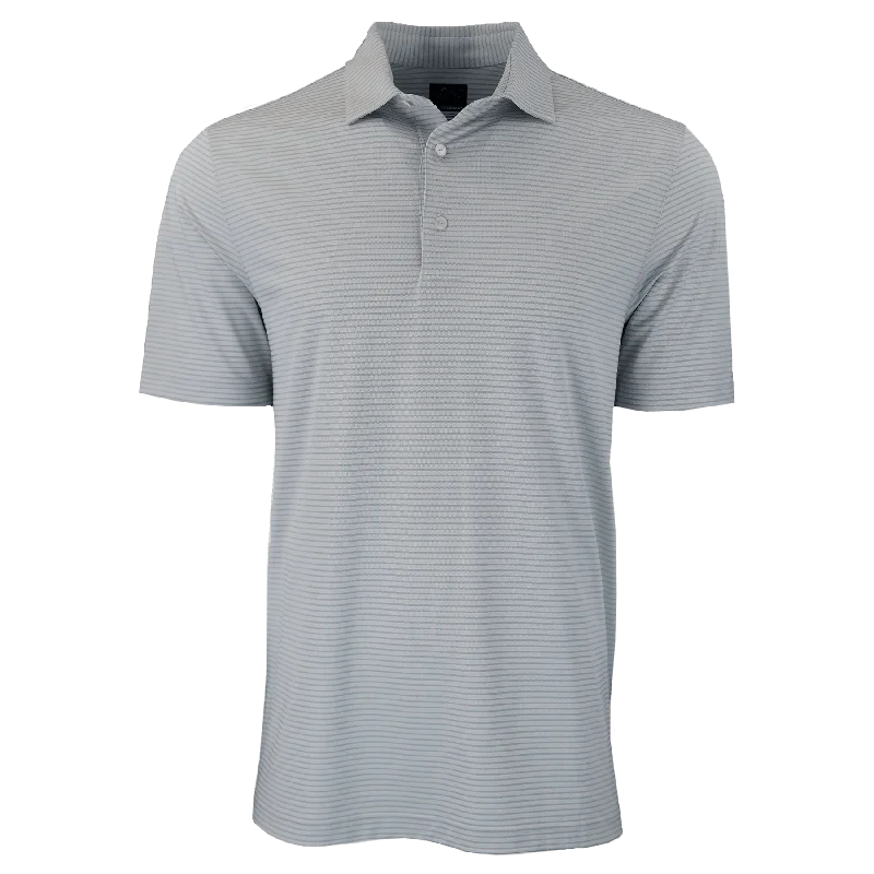 Greg Norman - Men's Freedom Micro Pique Stripe Polo