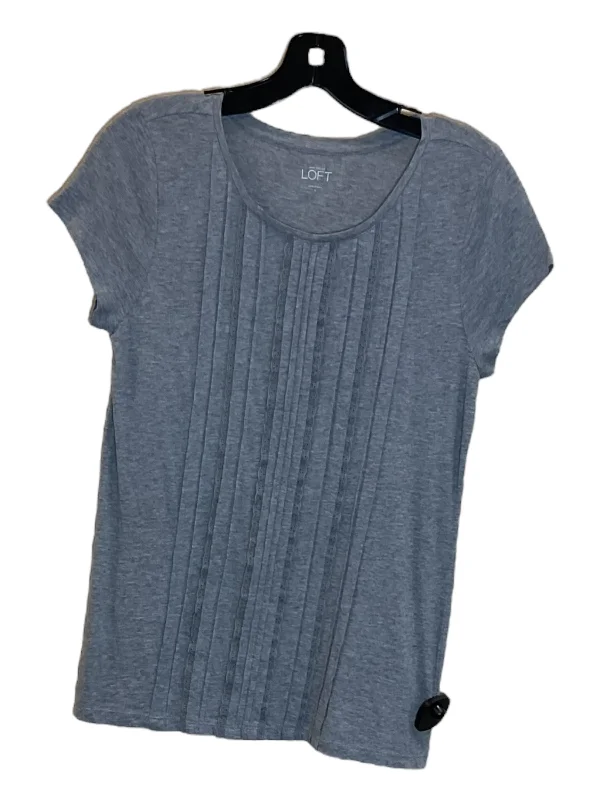 Grey Top Short Sleeve Loft, Size S