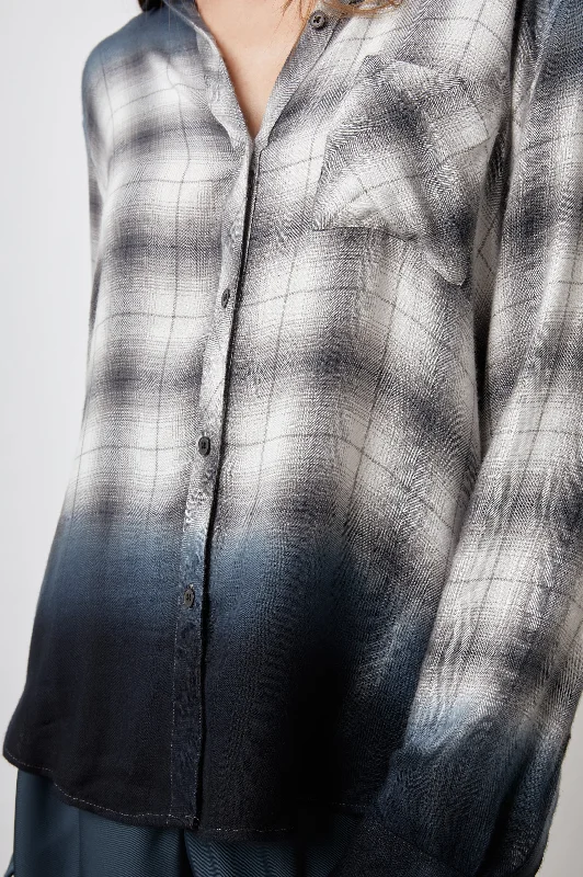 HUNTER SHIRT - SMOKED DIP DYE