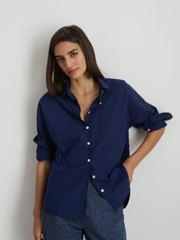 Jo Shirt In Cotton Poplin