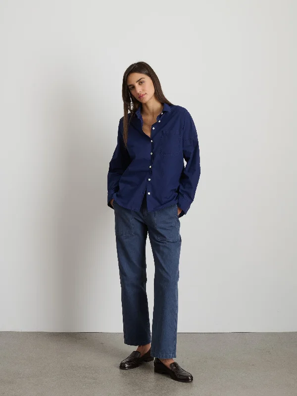 Jo Shirt In Cotton Poplin