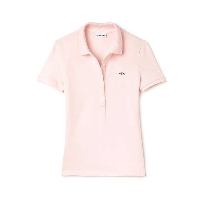 Lacoste Women's Slim Fit Stretch Mini Cotton Piqué Polo PF7845-T03