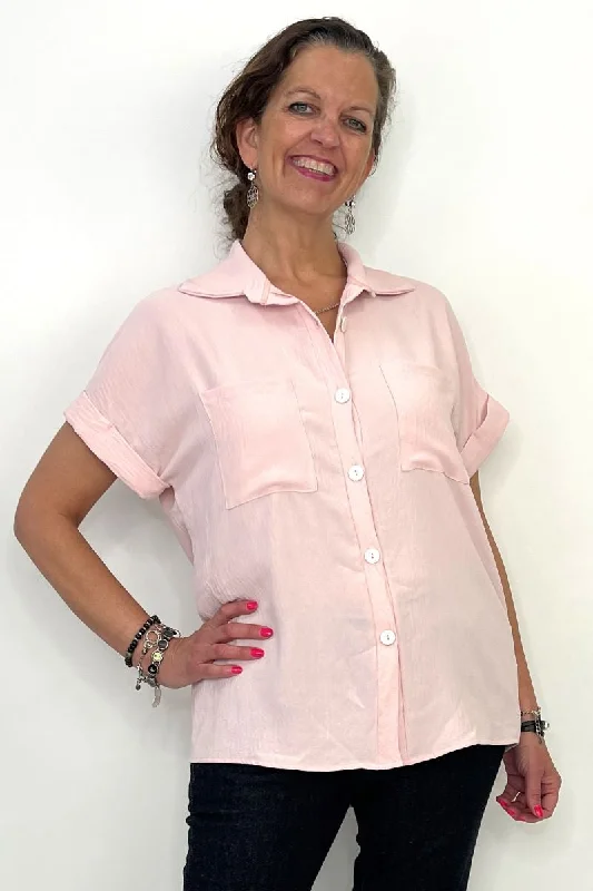 LMT3043PCH Peach Summertime Blouse