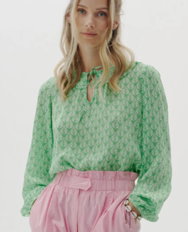 Moliin Laurel Irish Green Blouse