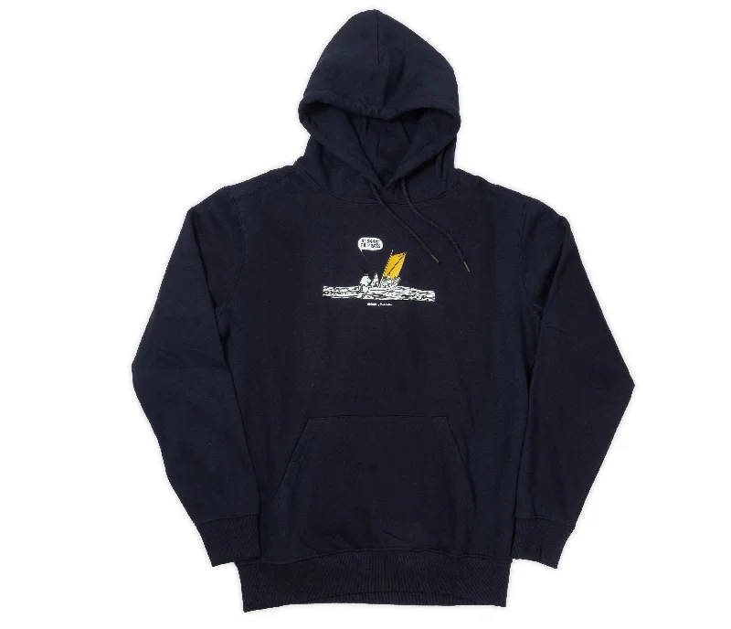 Organic Premium Hoodie Moominpappa - Navy