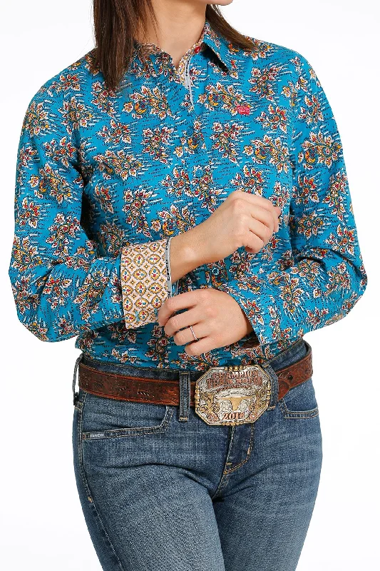 Women’s Cinch Button Down Shirt #MSW9165033