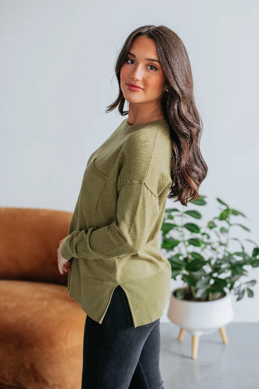 Paula Sweater - Burnt Olive