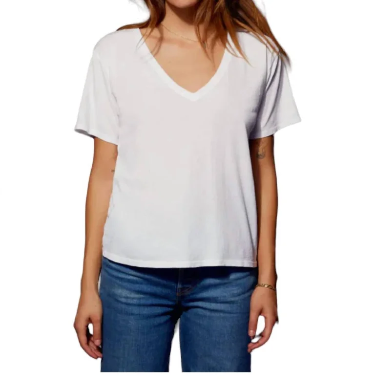 Phoenix Oversized Tee In White