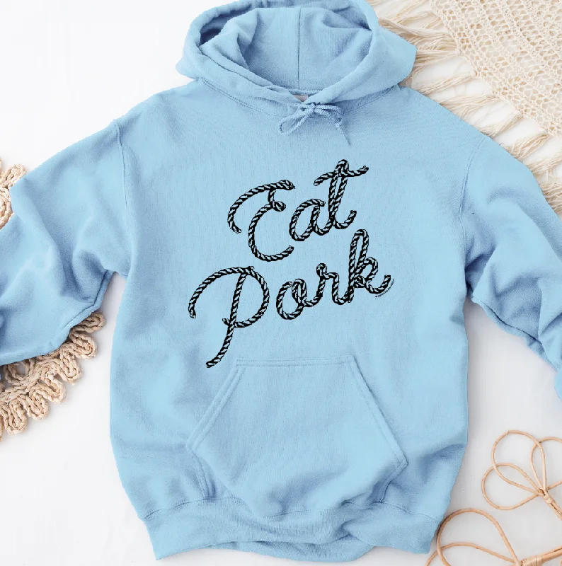 Rope Eat Pork Hoodie (S-3XL) Unisex - Multiple Colors!