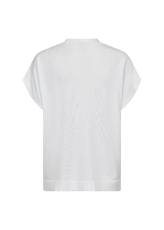 Soya Concept Dollie Short Sleeve V-Neck Sweater