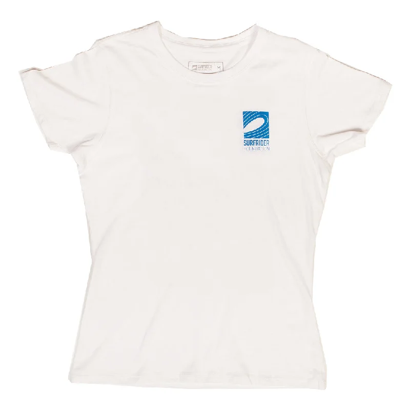 Womens Logo Tee White